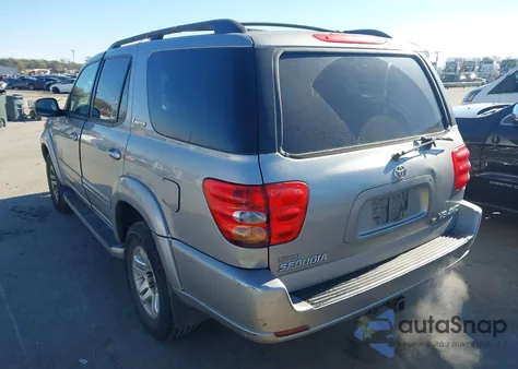 2004 Toyota Sequoia Limited V8 z USA, uszkodzony, nr VIN 5TDBT48A34S226346